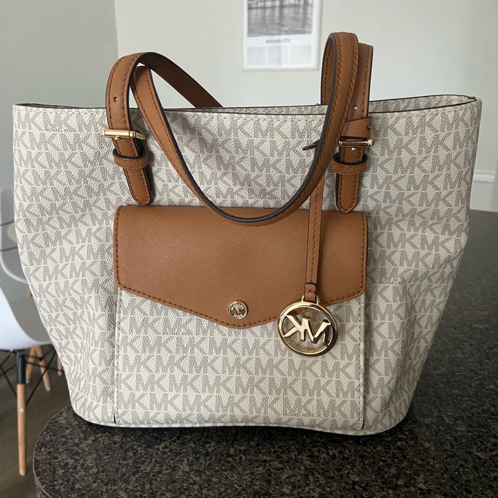 Michael Kors Logo Tote Bag
